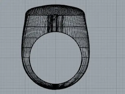 Anello cuore Free 3D model