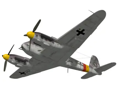 Messerschmitt Me 410 B2U2 Hornisse 3D model