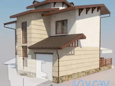 Private House 3D model