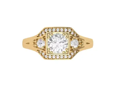 Wedding Ring  3D print model 420