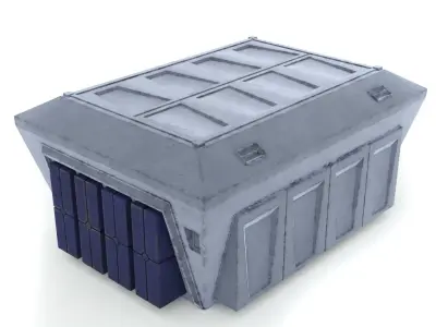 Imperial Cargo Container 1-12 scale Blackseries  3D print model