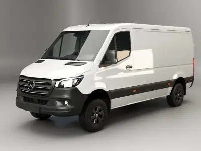  Mercedes Sprinter 4x4 low roof EU 