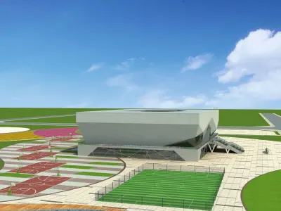Museum 2 3D model