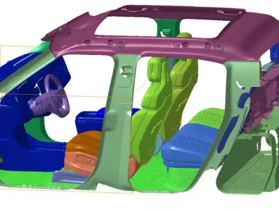 R1T 2022 Vehicle 3d scan model 3D model 3D model