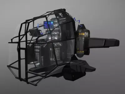 PERSONAL SUBMARINE - Concept Classic Low-poly 3D model