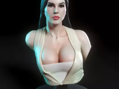 Persephone Bust Free 3D print model