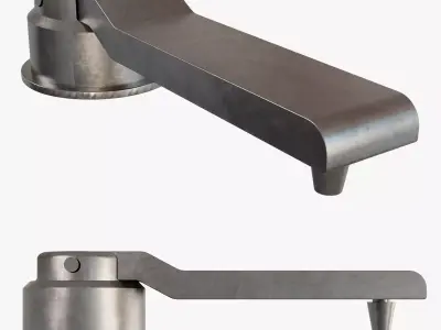 Industrial Mechanical Lever Rocker Arm 3D model