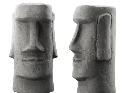 Moai Idol  3D model