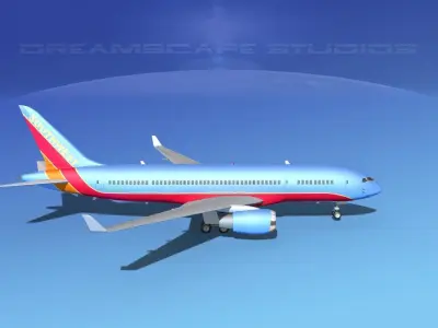 Boeing 787-8 Southwest Airlines 3D model