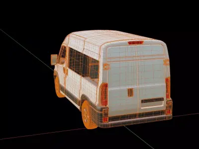 Opel Movano Passenger Van 3D model