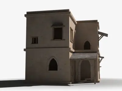 Arab x1 Low-poly 3D model