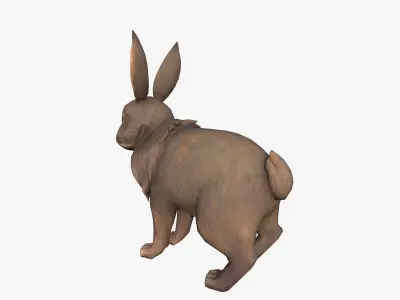 Rabbit Low-poly 3D model order