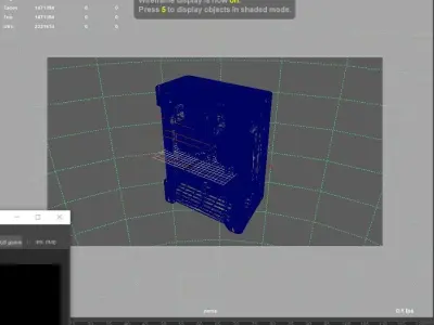 Exhaust air purifier system  3D model