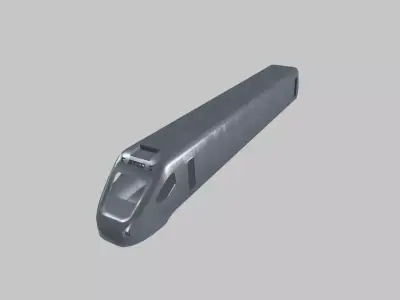 Train body Low-poly 3D model purchase