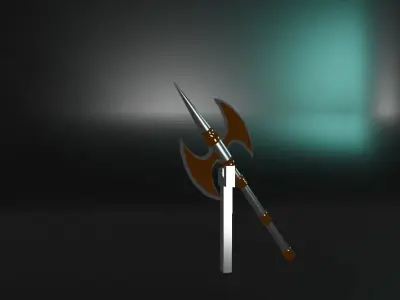 Battel Axe 3D model