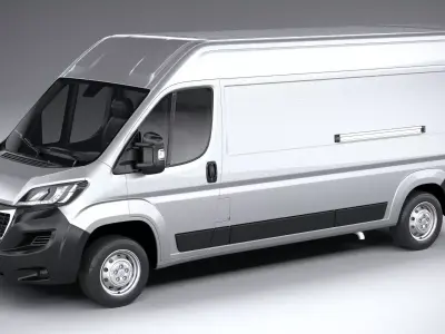 Peugeot Boxer 2020 3D model