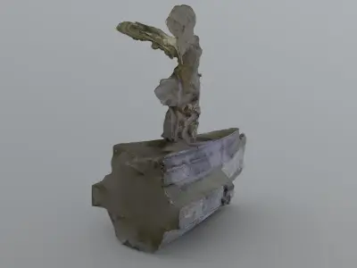Winged Victory of Samothrace - photogrammetry 3D model