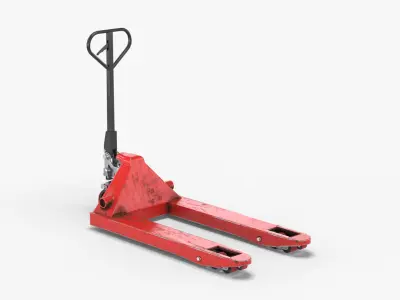 Hand Pallet Truck Low-poly 3D model purchase