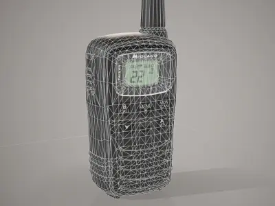 Walkie Talkie Low-poly 3D model order