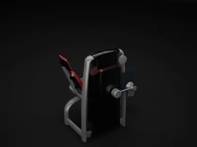 Leg Extension Machine 3D model purchase
