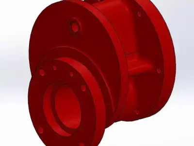 Generator Drive Housing Free 3D model
