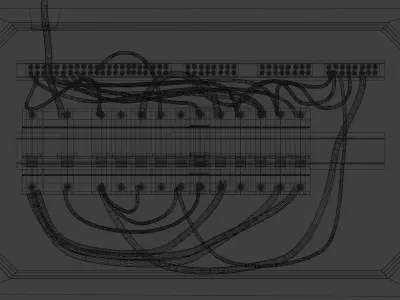 Circuit Board Free 3D model