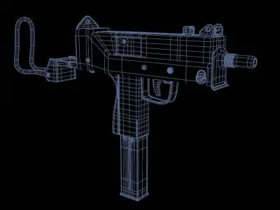 MAC 10 3D model