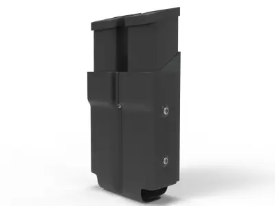 DOUBLE MAG HOLISTER Low-poly 3D model