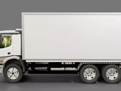 Mercedes Benz Acrocs Truck 3D model