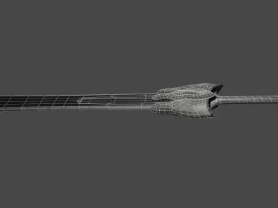Momon Sword Low-poly 3D model