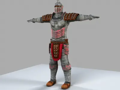 Knight King 3D model purchase
