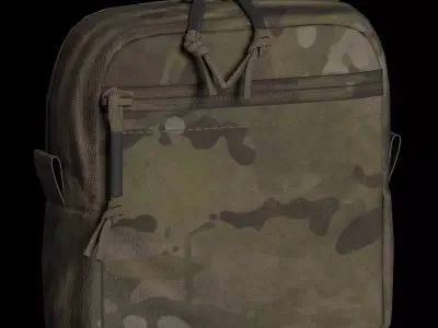 Crye GP Pouch 6x6x3 Low-poly 3D model