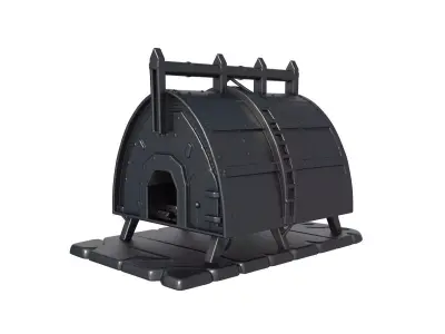 Industrial Furnace - Industrial oven 3D print model get