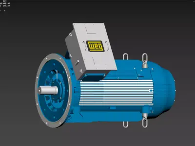 motor 3D model purchase