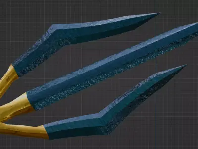 18 Weapons - Ocean Free 3D model