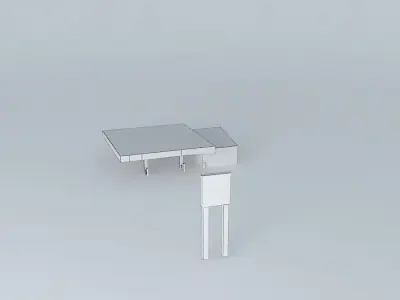 Agip gas station Librilla Free 3D model