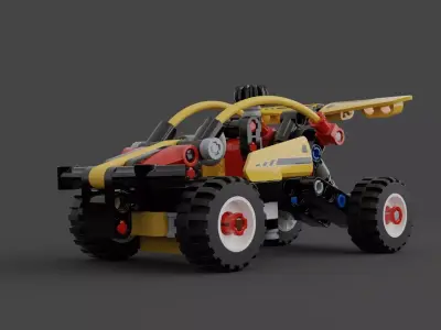 LEGO Technic 2020 - Buggy 3D model