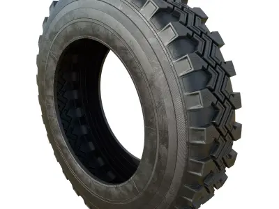 Car Tire 3D model V3