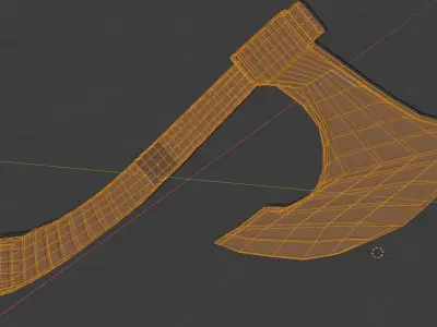 HIGH QUALITY AXE MODEL  Free 3D model