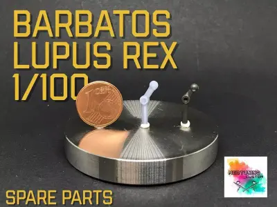 Barbatos lupus rex ricambio piston spare part 3D print model