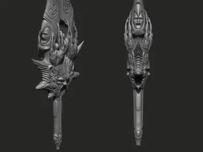 Sword of God 3d print model 3D print model
