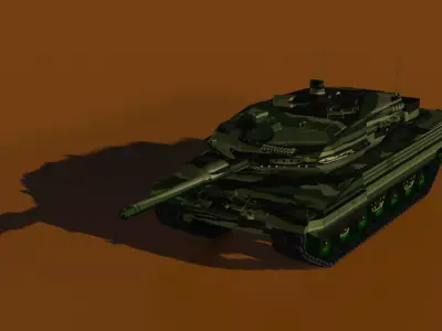 Tank Army  Low-poly 3D model
