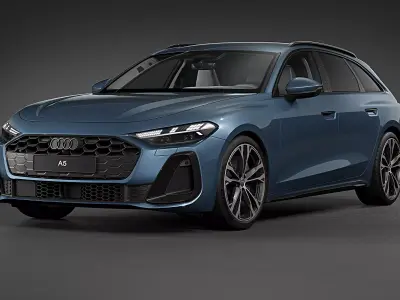 2025 Audi A5 Avant 3D model