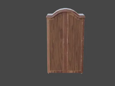 Wardrobe Low-poly 3D model get