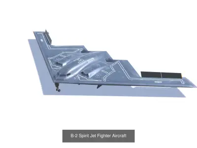 Jet Bomber Aircrafts Bundle 3D Model Collection