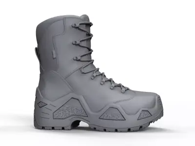 Military Tactical Boots LOWA z-8c GTX - High Poly 3D model