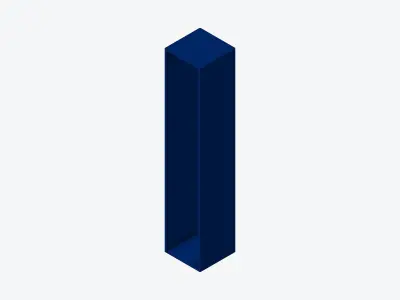 Kinda Locker - Resin - Locka - Single Tier Low-poly 3D model