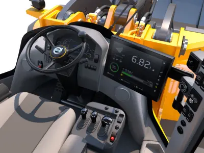 Wheel loader Volvo L260H 3D model