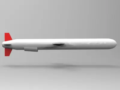 Tomahawk Missile 3D print model