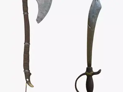 Timeless Warrior Collection 3D Model Pack